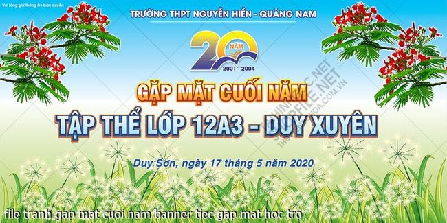 file tranh gap mat cuoi nam banner tiec gap mat hoc tro